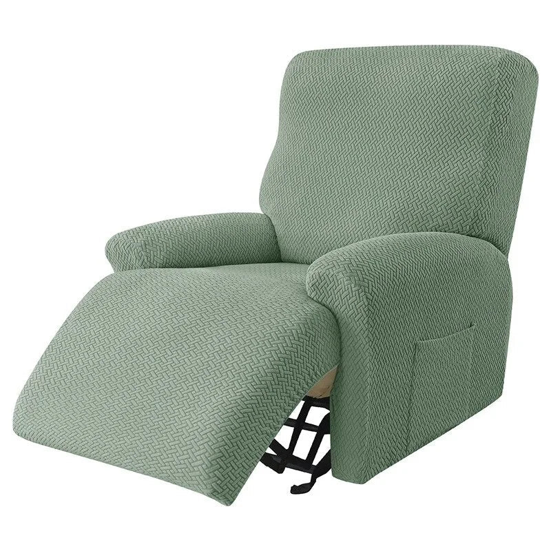 Housse de Fauteuil Relax en Jacquard Premium Vert
