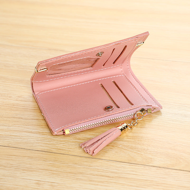 Petit portefeuille basique femme