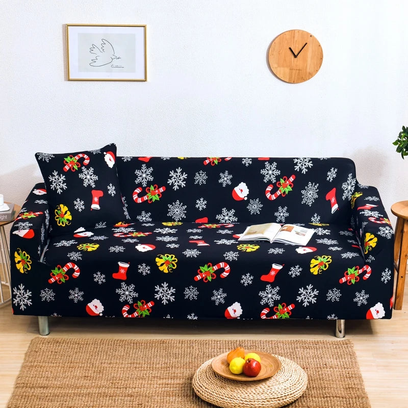 Housse de Canapé Imprimée Promo de Noël 3