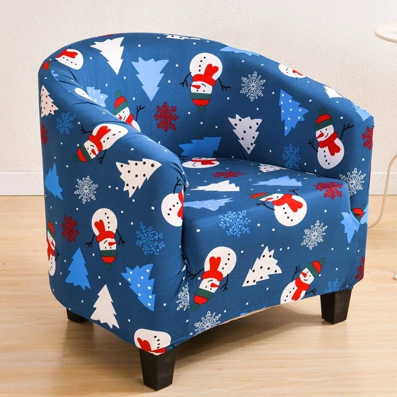 Housse de Fauteuil Imprimée Promo de Noël 2
