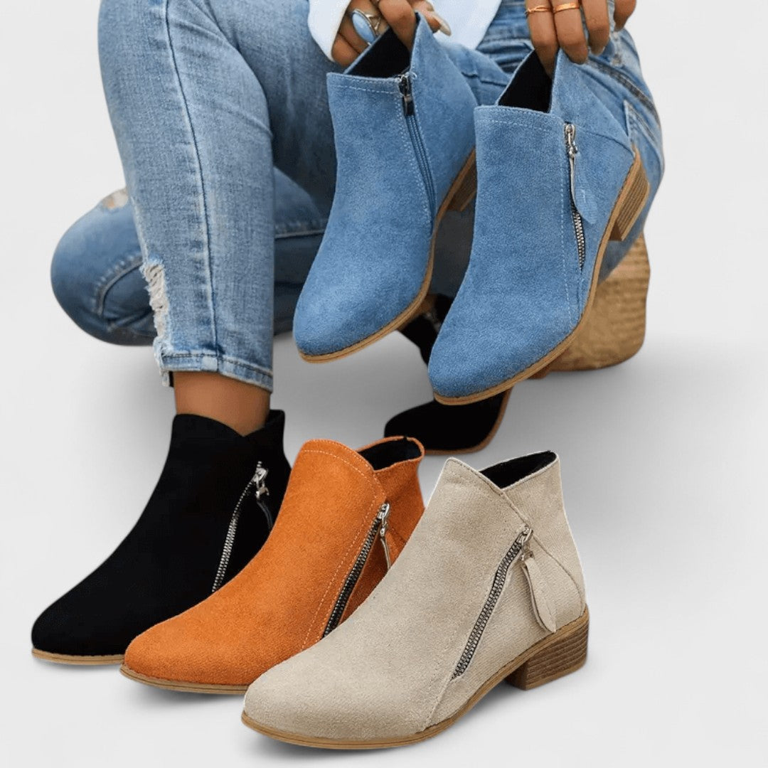 Fiora - Bottes vintage au style classique