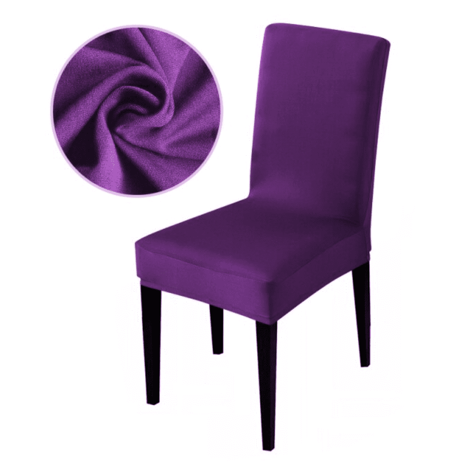 Housse de chaise <br> Violette