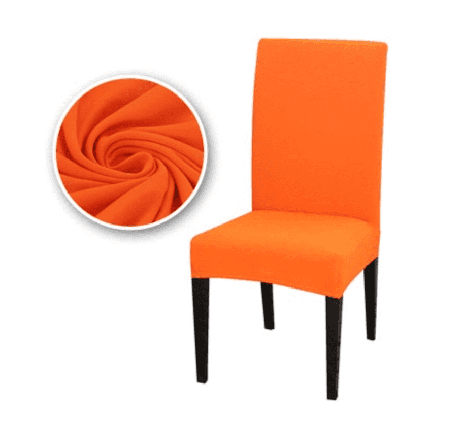 Housse de chaise <br> Orange