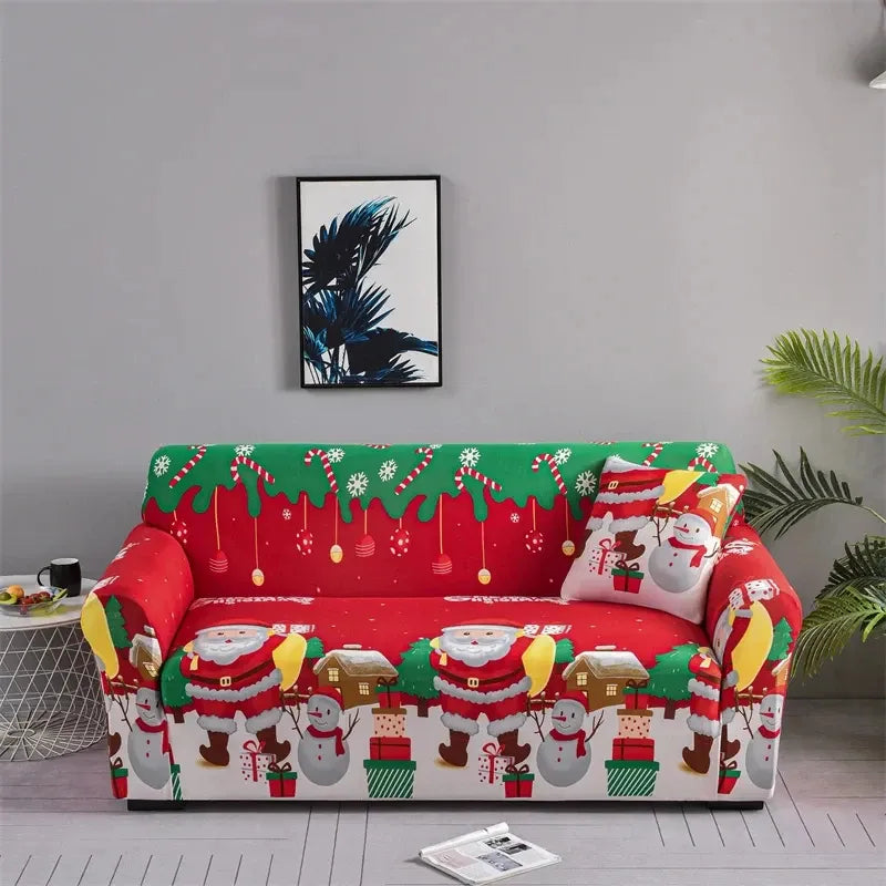 Housse de Canapé Imprimée Promo de Noël 9