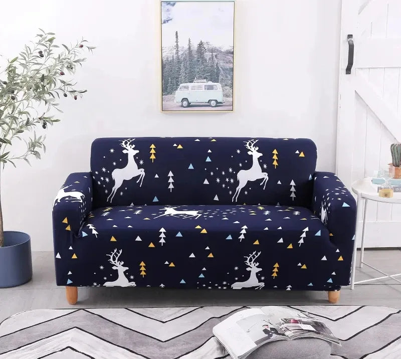 Housse de Canapé Imprimée Promo de Noël 10