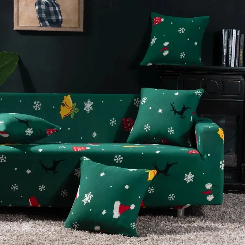 Housse de Canapé Imprimée Promo de Noël 5