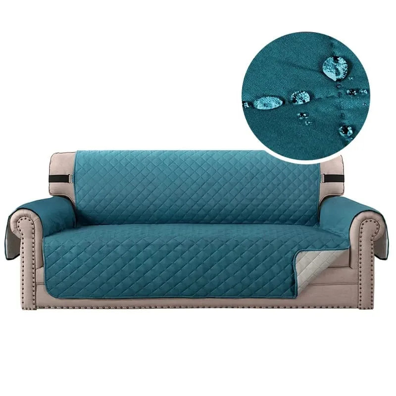Housse de Canapé Imperméable Bleue