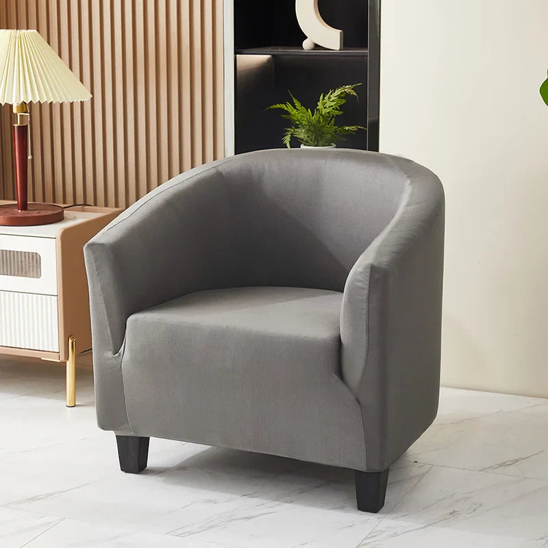 Housse de Fauteuil Gris Clair