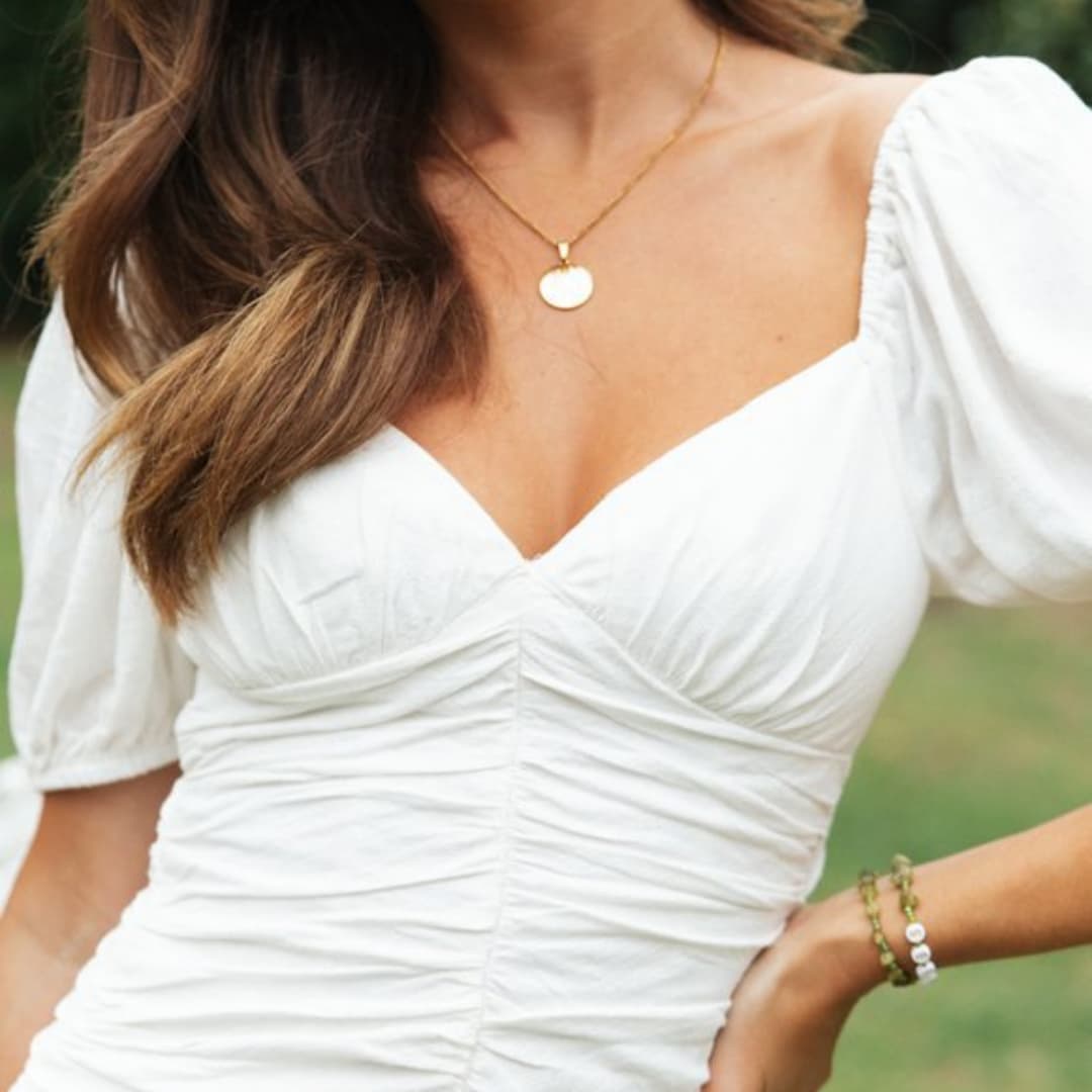 Robe chic blanche