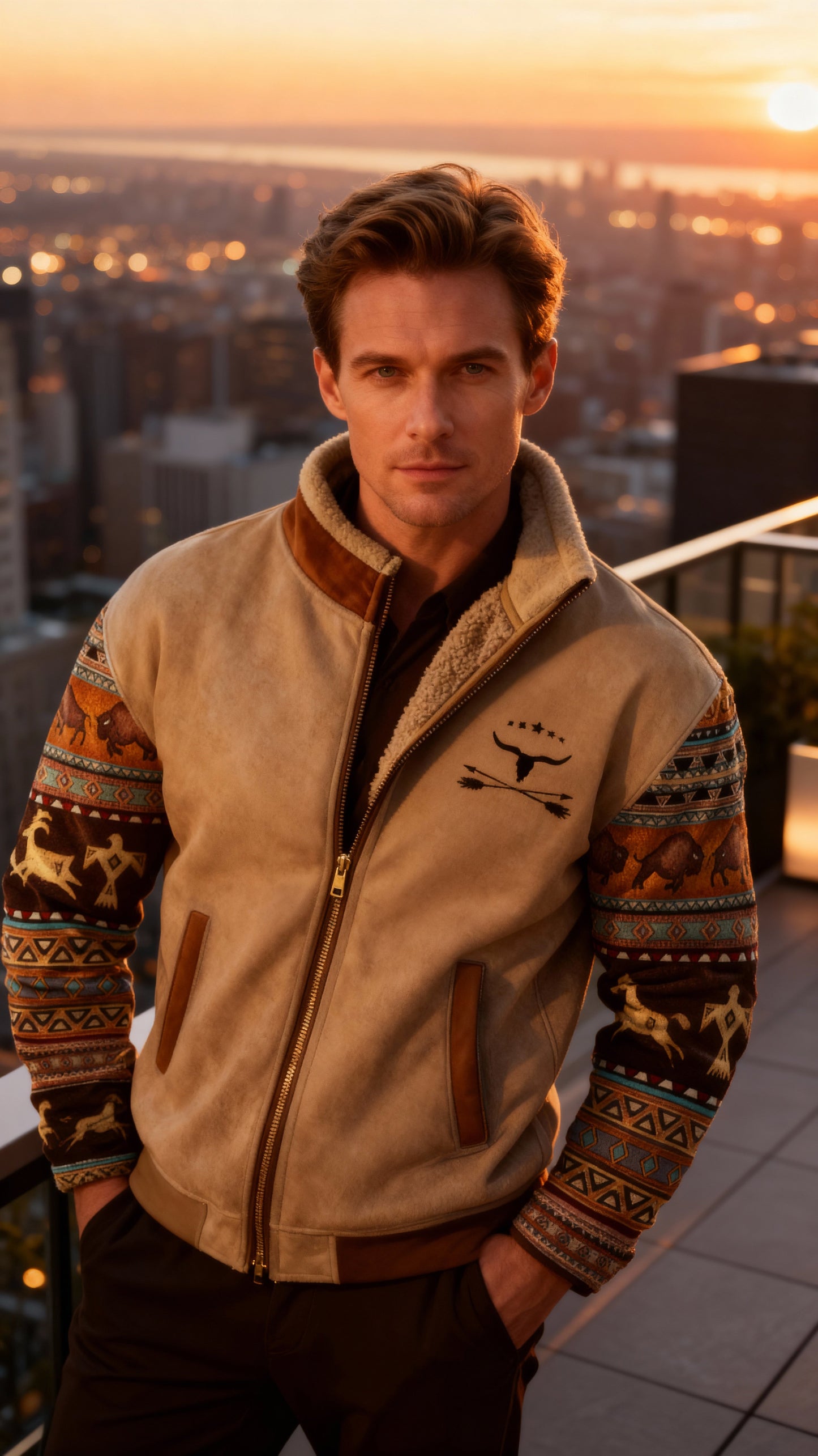 FrostRebel | Veste en polaire stylée avec doublure thermique