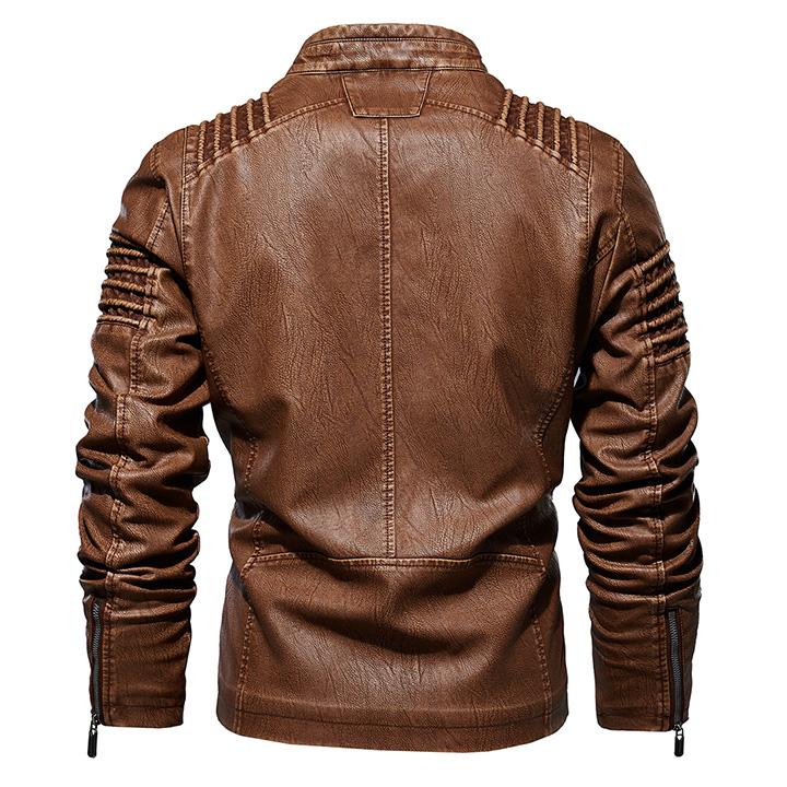 Angelo | Veste en cuir Empire