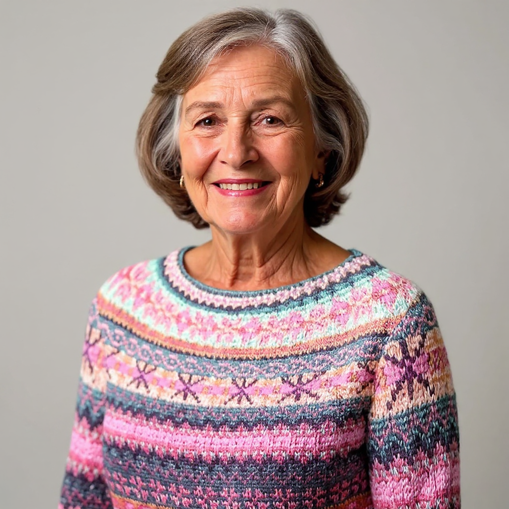 Amy | Pull Islandais Vintage