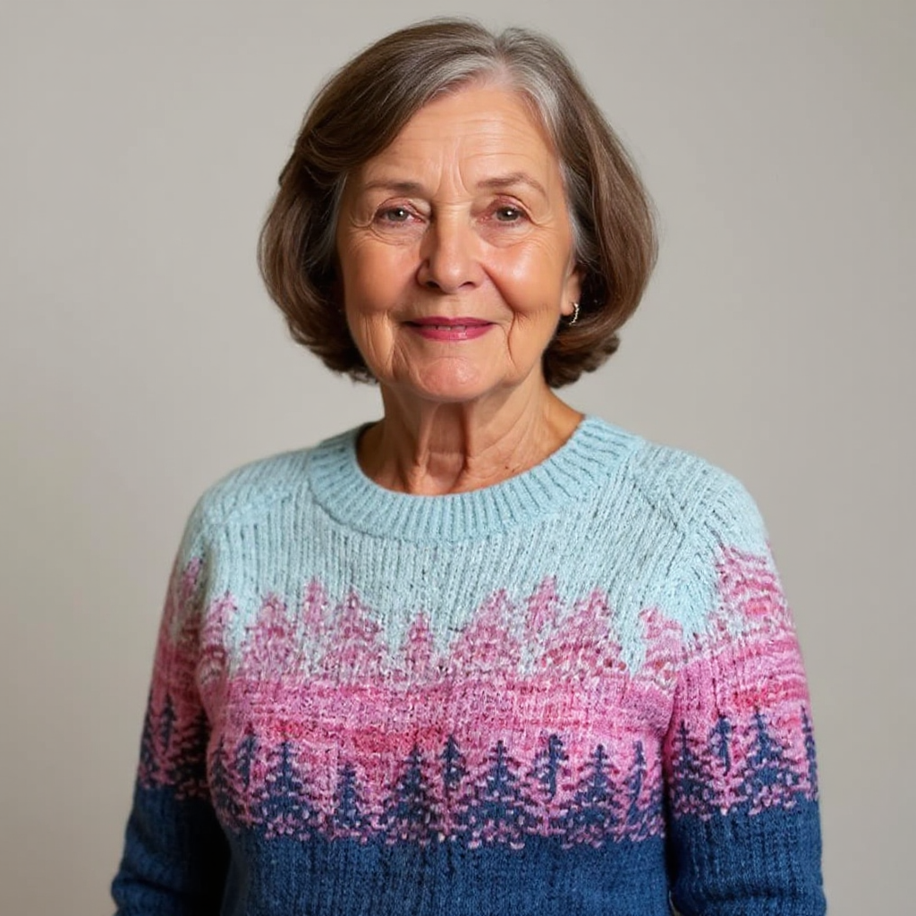 Cynthia | Pull Islandais Vintage