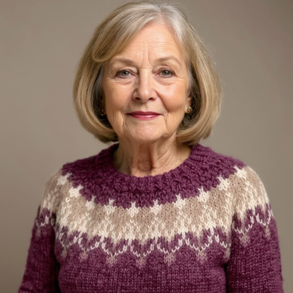 Angela | Pull Islandais Vintage