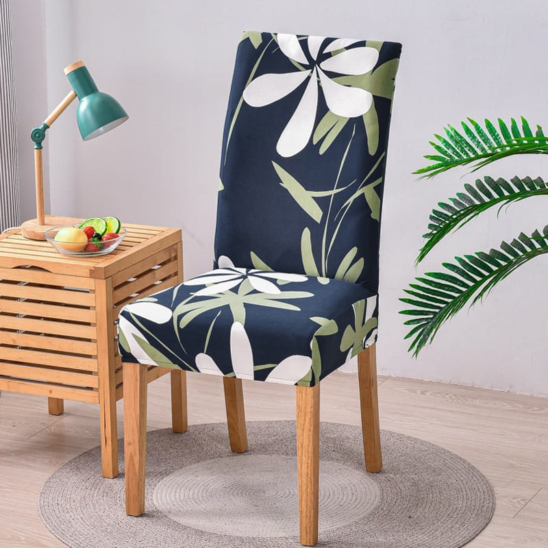 Housse de chaise <br> élégance florale