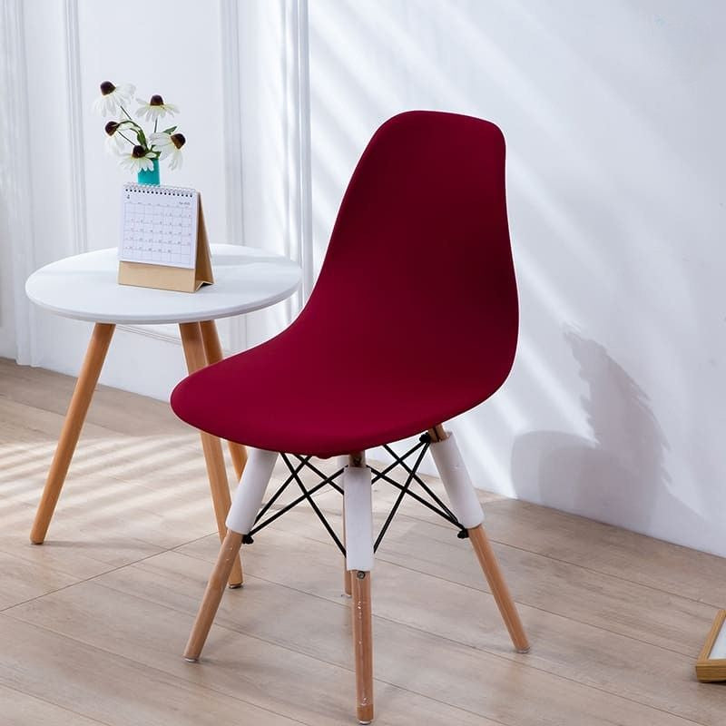 Housse chaise Scandinave <br> Bordeaux