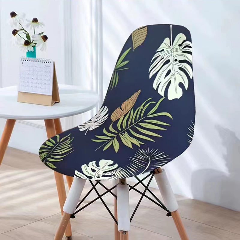 Housse chaise Scandinave <br> Feuilles Tropicales