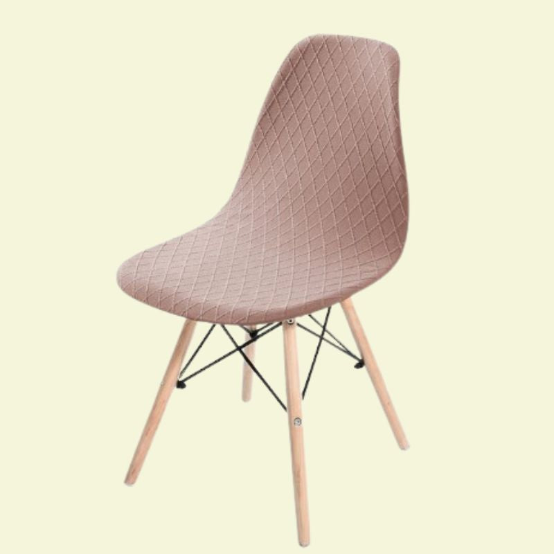 Housse chaise Scandinave <br> Universelle Rose