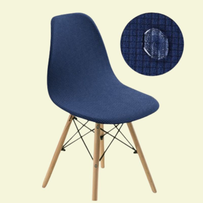 Housse chaise Scandinave <br> Universelle Bleu Marine
