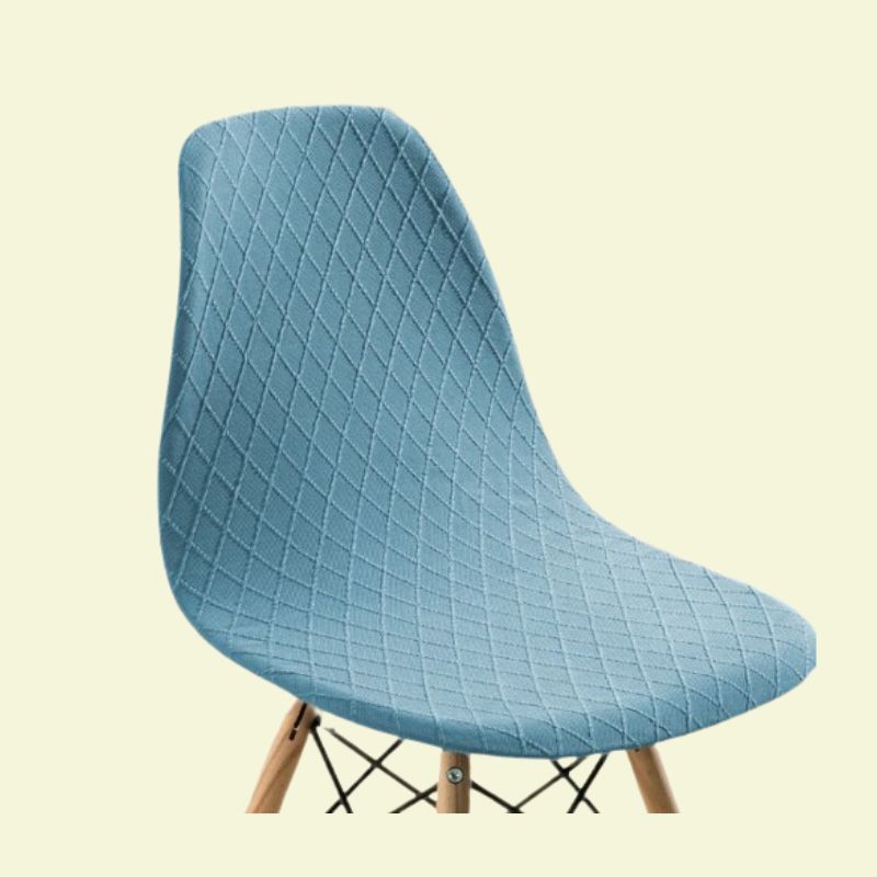 Housse chaise Scandinave <br> Universelle Bleue