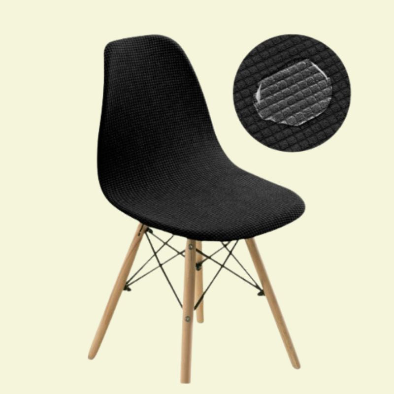 Housse chaise Scandinave <br> Imperméable Noire