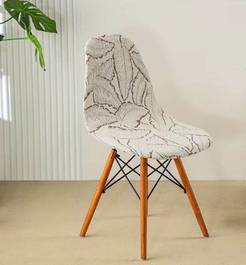 Housse chaise Scandinave <br> Végétale