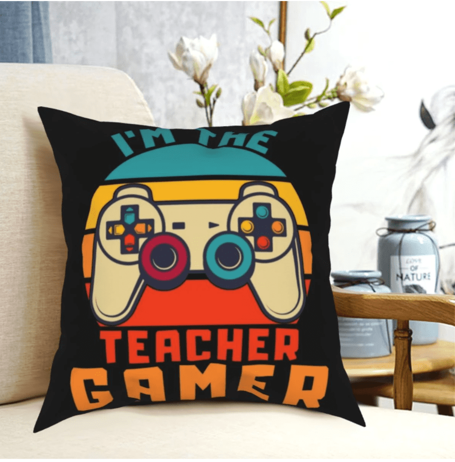 Housse de coussin 40x40 <br> Gamer