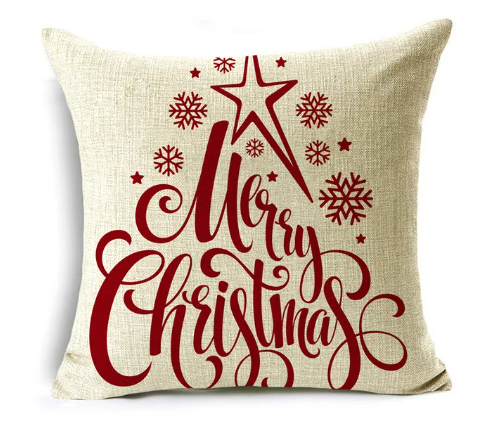 Housse de coussin 40x40 <br> Merry Christmas
