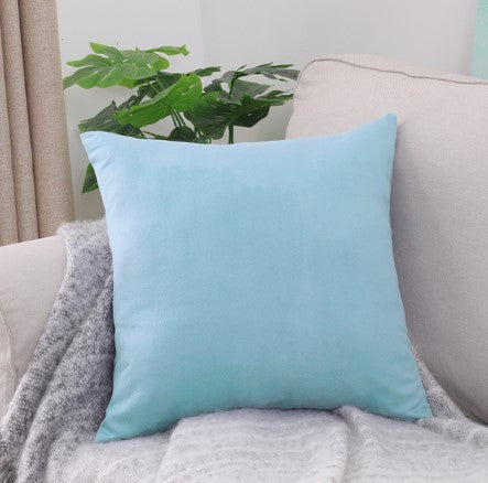 Housse de coussin 60x60 <br> Bleu Ciel