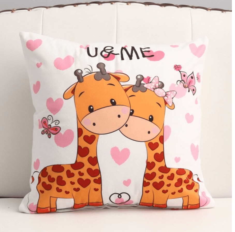 Housse de coussin 60x60 <br> Lit