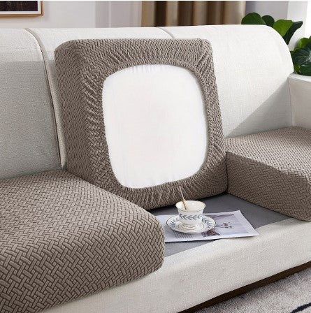 Housse de Coussin Canapé <br> Taupe