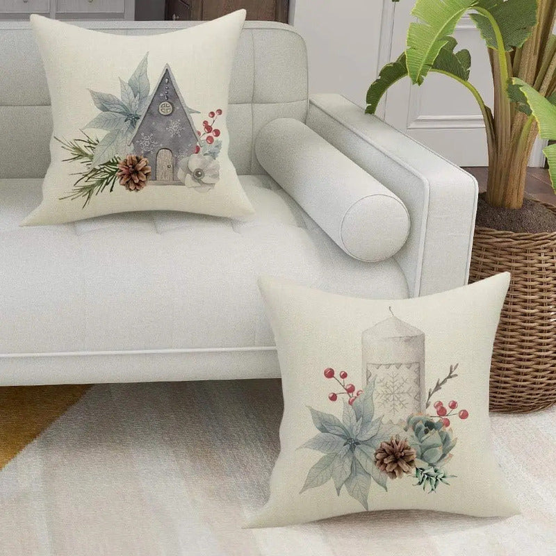 Housse de coussin <br> Noël