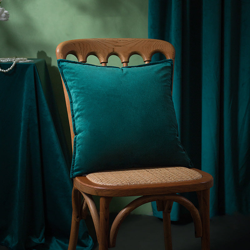Housse de coussin <br> Turquoise