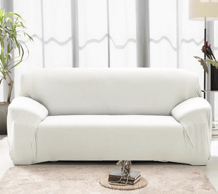 Housse canapé <br> Blanc