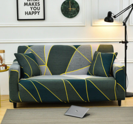 Housse Canapé <br>Moderne Vert