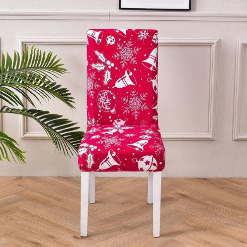Housse de chaise <br> Cloche de Noël