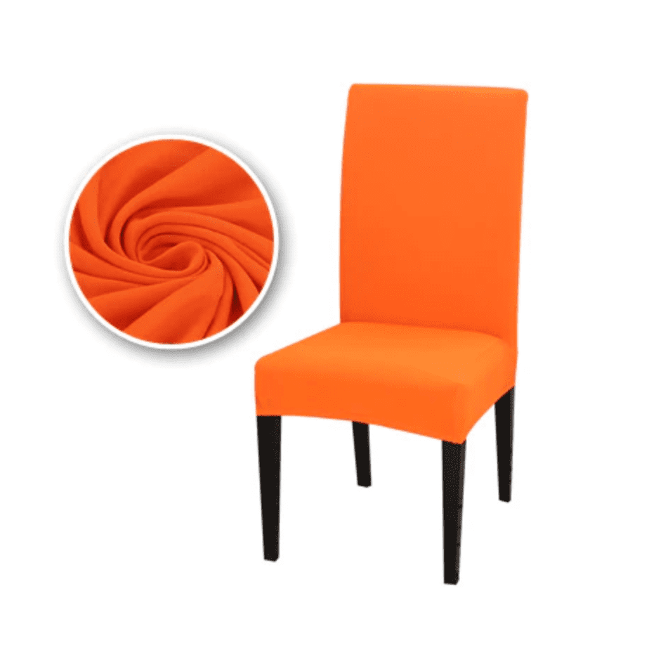 Housse de Chaise Extensible <br> Orange