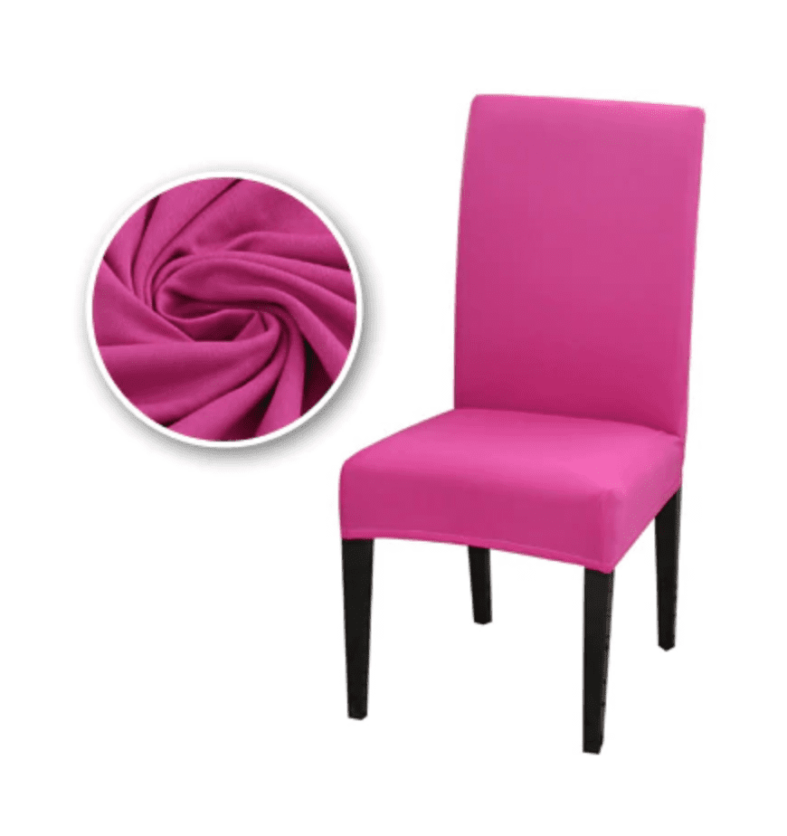Housse de Chaise Extensible <br> Rose Fushia