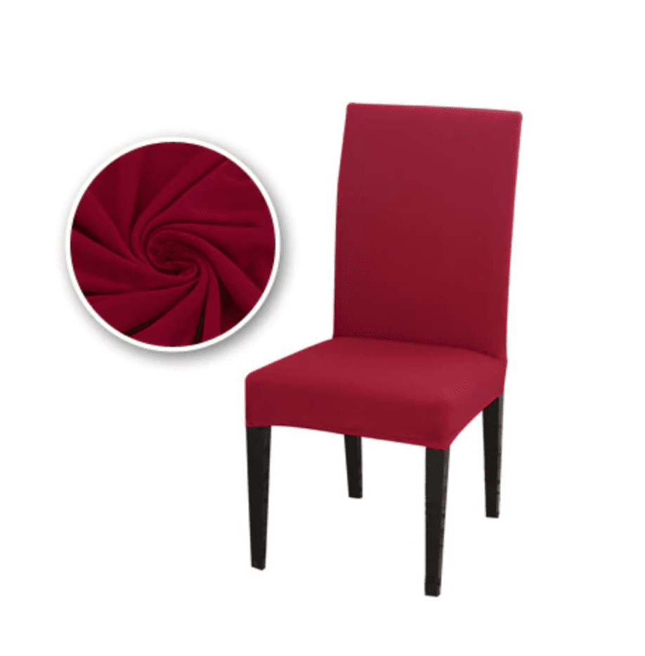 Housse de Chaise Extensible <br> Rouge