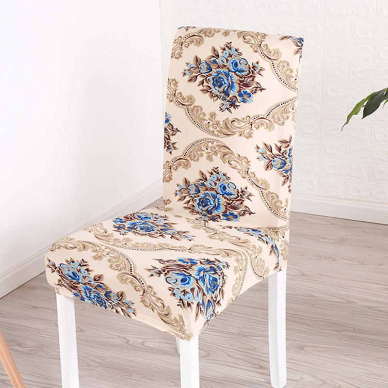 Housse de chaise <br> Fleurie