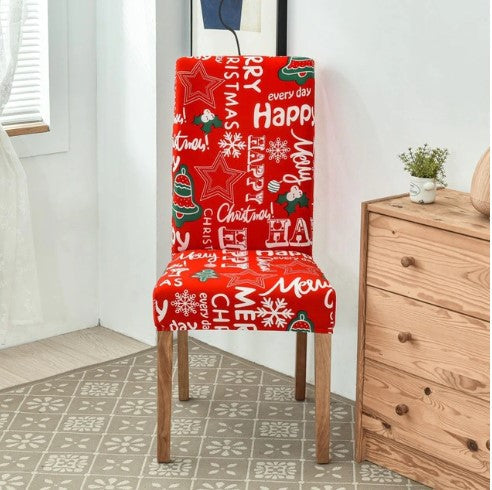 Housse de chaise <br> Flocon de Neige