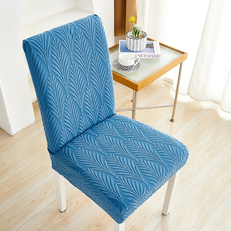 Housse de chaise <br> Florale Bleue