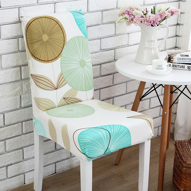 Housse de chaise <br> Florale