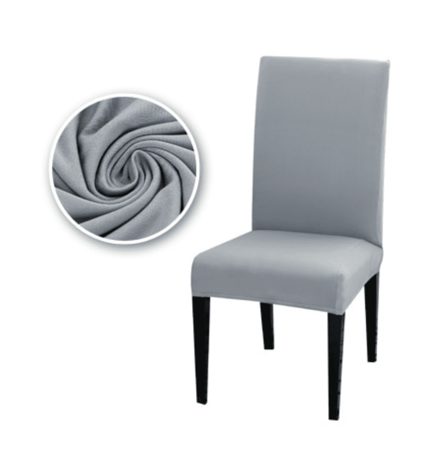Housse de chaise <br> Grise
