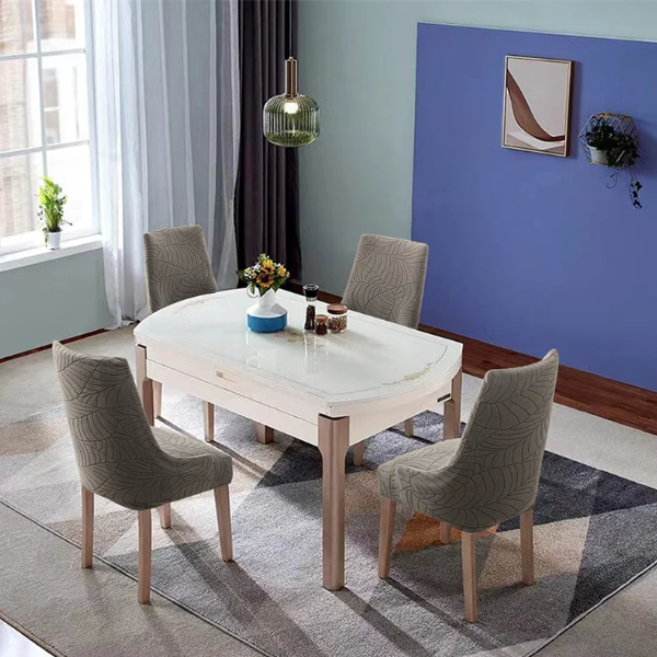 Housse de chaise <br> Inclinée Jacquard