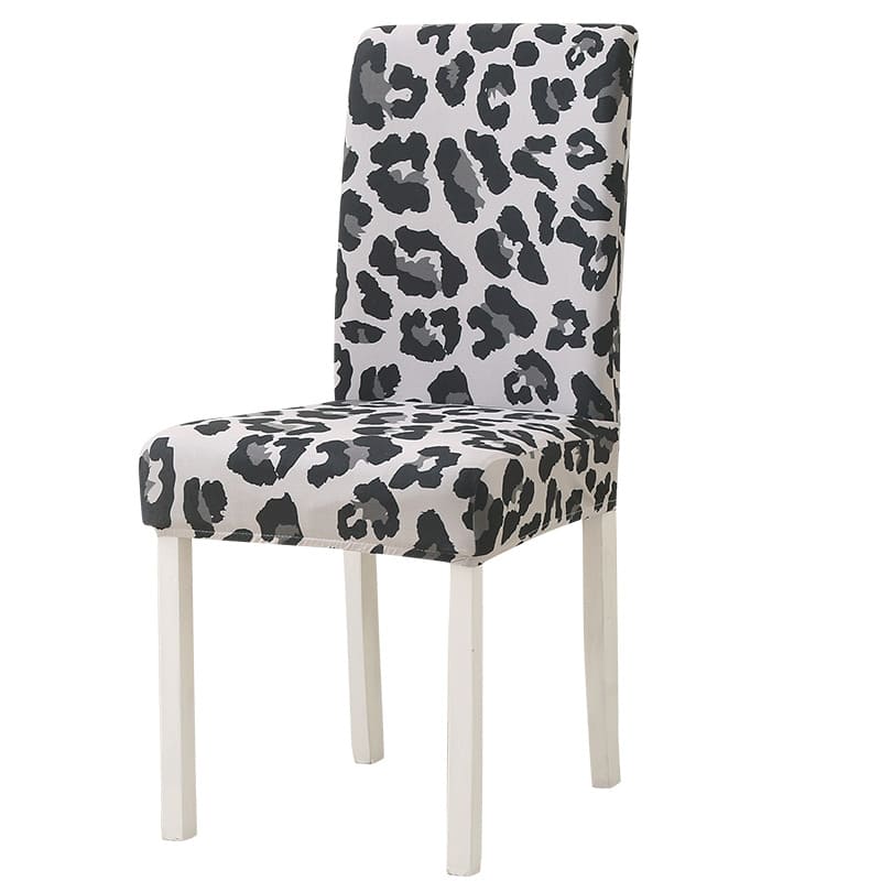 Housse de chaise <br> léopard