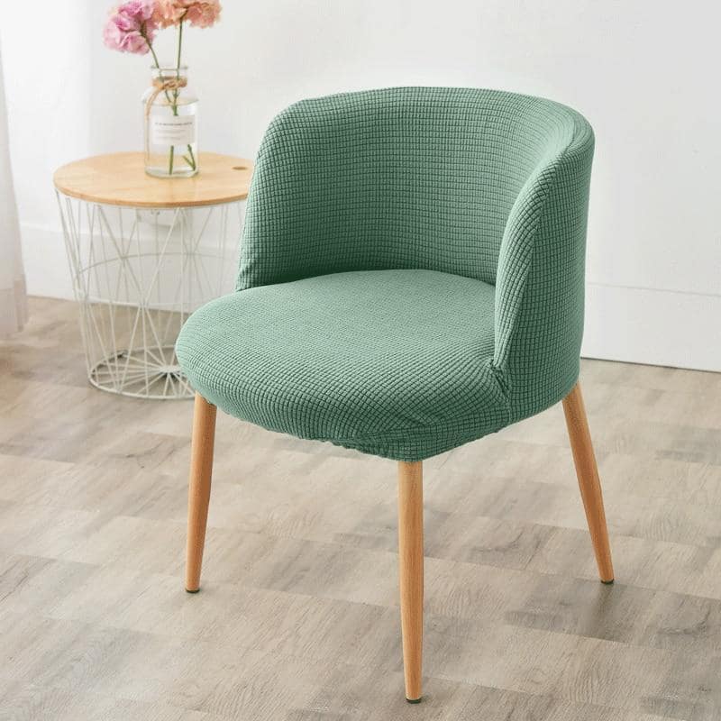 Housse de Chaise Scandinave - Avec Accoudoirs - Vert D'Eau
