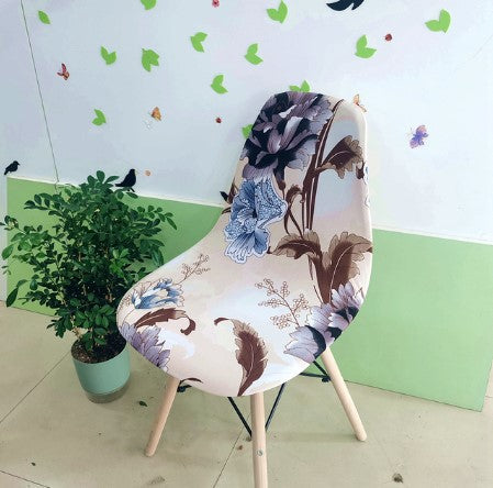 Housse chaise Scandinave <br> Florale