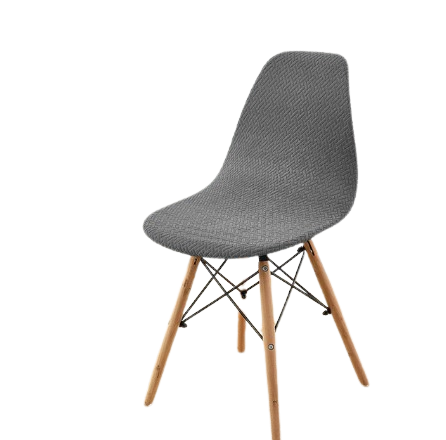 Housse chaise Scandinave <br> Imperméable Gris Foncé