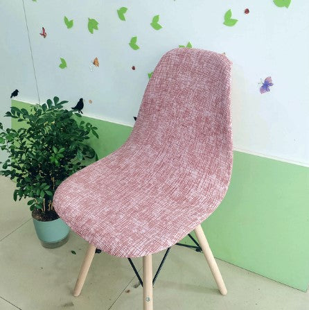 Housse chaise Scandinave <br> Imprimé Rose
